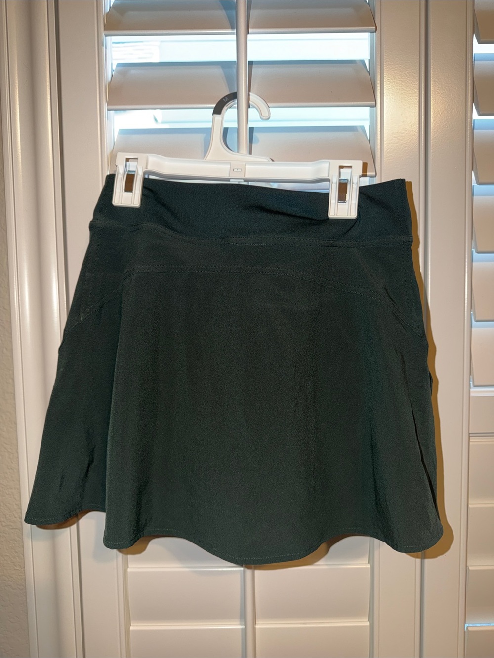 Lululemon Dark Green Athletic Skirt - Picture 3 of 3
